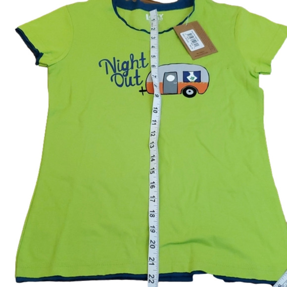 LAZY One Night Out Junior Fitted PJ Tshirt size XS - Picture 7 of 7